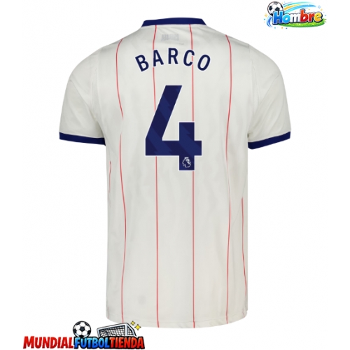 Camiseta Chelsea Valentin Barco #4 Tercera Equipación Replica 2026-27 mangas cortas